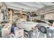 Two-car garage with boat and storage at 4007 Capensis Ln, Ravenel, SC 29470