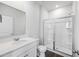 Clean bathroom with a walk-in shower at 415 Broad Elm Way, Summerville, SC 29486