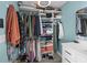 Bathroom with walk-in closet and shelving at 48 Mariners Cay Dr, Folly Beach, SC 29439