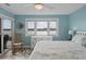 Main bedroom with king bed and water views at 48 Mariners Cay Dr, Folly Beach, SC 29439