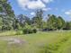 Spacious backyard with lush green grass and mature trees at 506 Gross Ave, Moncks Corner, SC 29461