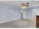 Spacious bedroom with ceiling fan and neutral carpeting at 506 Gross Ave, Moncks Corner, SC 29461