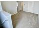 Neutral colored carpeted hallway with doors to bedrooms and bath at 515 Purple Finch Rd, Summerville, SC 29486
