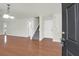 Bright and airy entryway with hardwood floors and staircase at 5211 Fernland Way, North Charleston, SC 29420