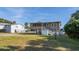 Charming beach cottage with screened porch and grassy yard at 609 Palmetto Blvd, Edisto Beach, SC 29438