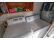 Functional laundry room with washer and dryer at 609 Palmetto Blvd, Edisto Beach, SC 29438