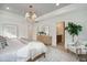 Main bedroom with ensuite bathroom and walk-in closet at 735 Opal Wing St, Moncks Corner, SC 29461
