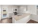 Modern kitchen with granite countertops and stainless steel appliances at 767 Opal Wing St, Moncks Corner, SC 29461