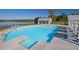 Large community pool with spa and plenty of lounge space at 775 Opal Wing St, Moncks Corner, SC 29461