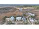 Aerial view of waterfront homes with marsh views at 815 Dunham St, Charleston, SC 29492