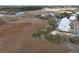 Aerial view of new homes under construction by the marsh at 815 Dunham St, Charleston, SC 29492