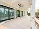 Deck with access from multiple sliding glass doors at 815 Dunham St, Charleston, SC 29492