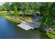 Floating dock with steps and walkway at 815 Dunham St, Charleston, SC 29492