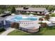 Expansive pool with plenty of lounge chairs and umbrellas at 102 Black Stilt Way, Summerville, SC 29483