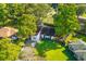 House with green lawn, driveway, and large trees at 109 Salem Ct, Summerville, SC 29486