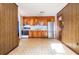 Kitchen with wood cabinets, linoleum floor, and appliances at 1134 S Shadow Dr, Mount Pleasant, SC 29464