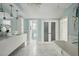 Large bathroom with double vanity, soaking tub and separate shower at 124 Mary St, Mount Pleasant, SC 29464