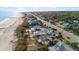 Beachfront property view, showing home, pool and beach access at 1306 Palmetto Blvd, Edisto Beach, SC 29438