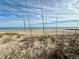 Oceanfront view from dune grasses at 1306 Palmetto Blvd, Edisto Beach, SC 29438