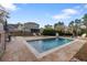Inviting rectangular pool with stone decking at 1504 Oldenburg Dr, Mount Pleasant, SC 29466