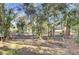 Wooded backyard with a path leading to the water at 1857 Palmetto Isle Dr, Mount Pleasant, SC 29466