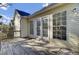 Deck with access to the house and backyard at 1857 Palmetto Isle Dr, Mount Pleasant, SC 29466