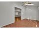 Sunroom with terracotta tile floors and views of the backyard at 1857 Palmetto Isle Dr, Mount Pleasant, SC 29466