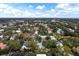 High-level aerial view of neighborhood and surrounding areas at 209 Bennett St, Mount Pleasant, SC 29464