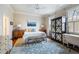 Spacious bedroom with a king-size bed and built-in storage at 209 Bennett St, Mount Pleasant, SC 29464