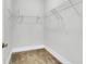 Spacious walk-in closet with wire shelving at 234 Oak Park St, Summerville, SC 29486