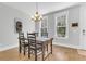Farmhouse dining room with wooden table and chairs at 234 Oak Park St, Summerville, SC 29486