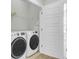 Laundry room with washer, dryer, and additional storage at 234 Oak Park St, Summerville, SC 29486