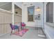 Cozy patio with seating area, perfect for relaxing outdoors at 234 Oak Park St, Summerville, SC 29486