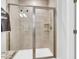 Large walk-in shower with glass enclosure at 234 Oak Park St, Summerville, SC 29486