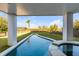 Relaxing pool and spa area with scenic views at 2618 Raven Dr, Sullivans Island, SC 29482