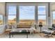Sitting area with comfy seating and expansive marsh views at 2618 Raven Dr, Sullivans Island, SC 29482