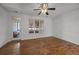 Bright bedroom with hardwood floors and ceiling fan at 2971 Treadwell St St, Mount Pleasant, SC 29466