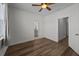 Bedroom with wood-look floors and access to bathroom at 2971 Treadwell St St, Mount Pleasant, SC 29466