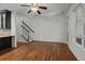 Spacious dining room with hardwood floors and staircase access at 2971 Treadwell St St, Mount Pleasant, SC 29466