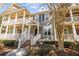 Two-story home with wrap-around porch and brick steps at 2971 Treadwell St St, Mount Pleasant, SC 29466