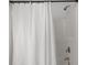 Shower stall with white tiled walls and a white curtain at 2971 Treadwell St St, Mount Pleasant, SC 29466