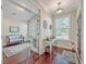 Bright entryway with hardwood floors and views into a home office at 311 Calm Water Way, Summerville, SC 29486