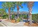 Community center with palm trees and landscaping at 346 Bradley Bend Drive, Moncks Corner, SC 29461