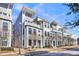 Modern townhouses with gray siding and spacious design at 4587 Summey St, North Charleston, SC 29405