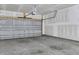 Unfinished garage with automatic garage door opener at 4587 Summey St, North Charleston, SC 29405