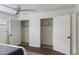 Spacious bedroom closets with ample hanging space at 519 Parkdale Dr # J, Charleston, SC 29414
