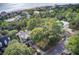 Oceanfront lot with nearby homes, trees, and access to the beach at 615 W Beach Ct, Folly Beach, SC 29439