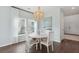 Charming dining room features a round table, and natural light at 110 Threaded Fern St, Summerville, SC 29485