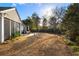 Landscaped backyard offering a private and peaceful outdoor setting at 1589 Pixley St, Charleston, SC 29414