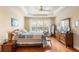Spacious bedroom with hardwood floors and ceiling fan at 1589 Pixley St, Charleston, SC 29414